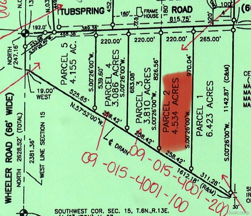 Parcel 2 Tubspring Road, Allenton, MI 48002 — front exterior