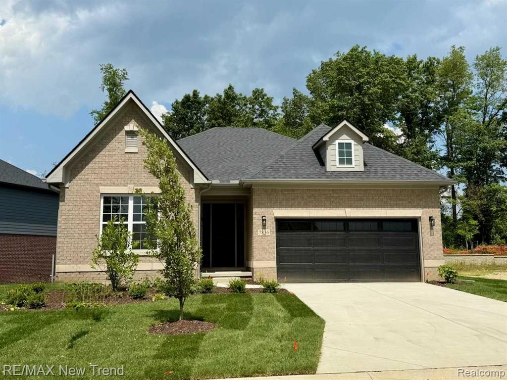 7836 Trailside Court, West Bloomfield, MI 48323 — front exterior