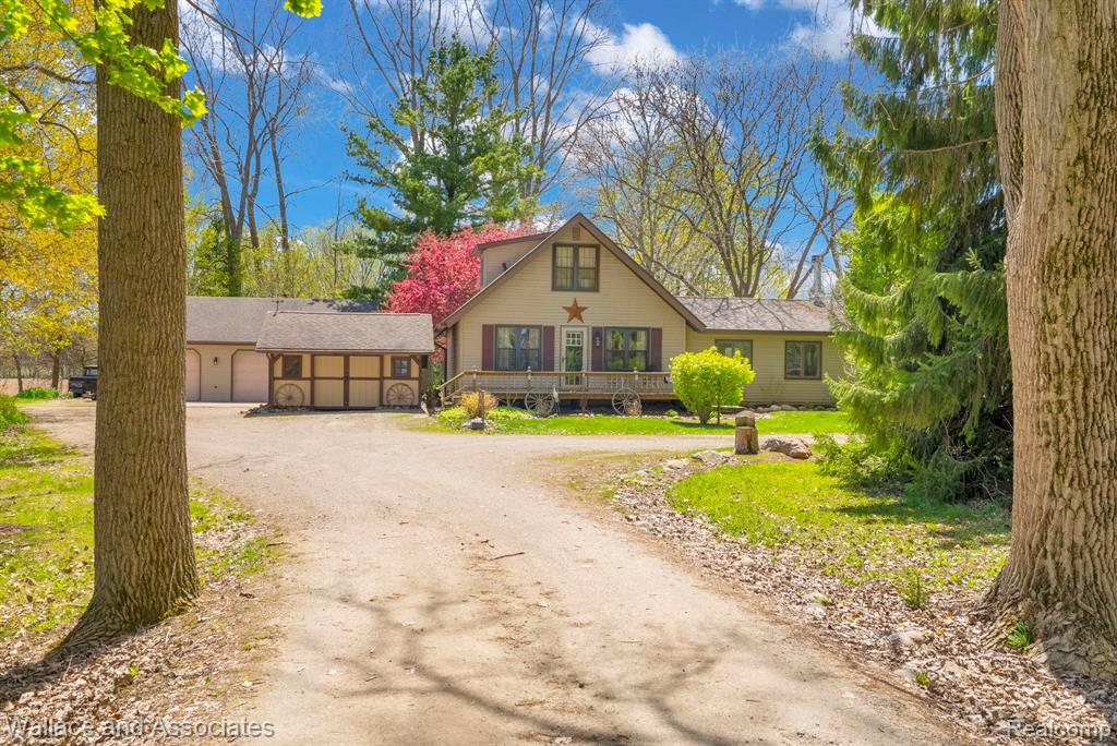6616 Wellman Line Road, Croswell, MI 48422 — front exterior
