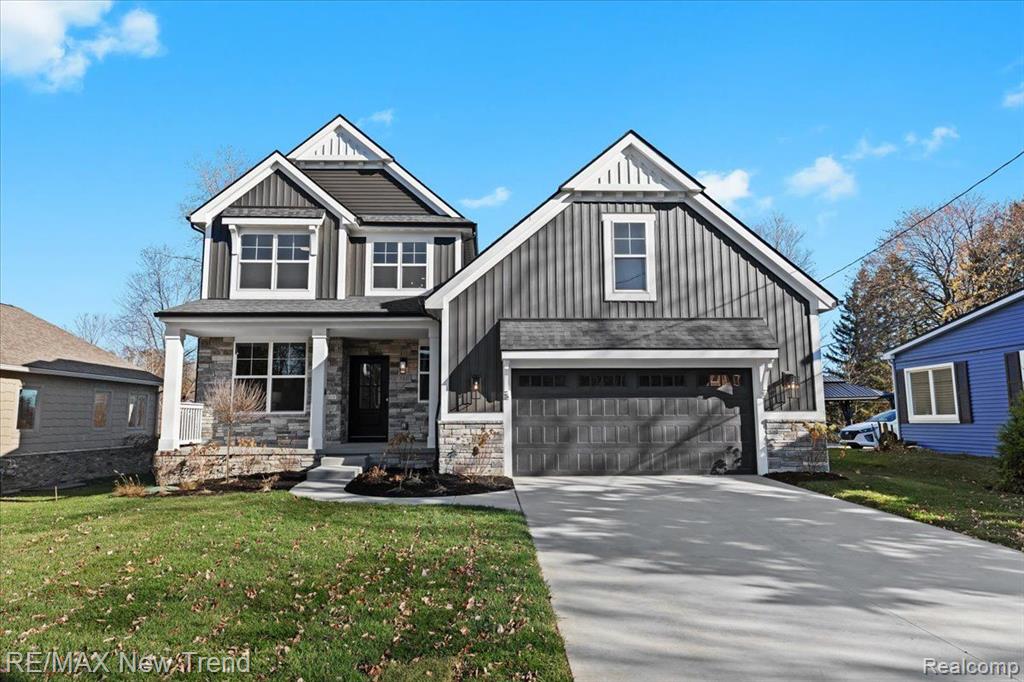 311 CAROLINE Street, Milford, MI 48381 — front exterior