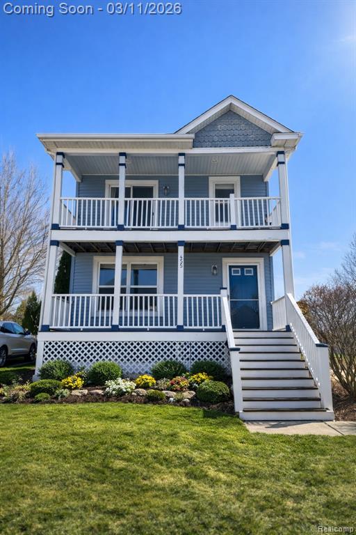 455 Waverly Lane, Howell, MI 48843 — front exterior