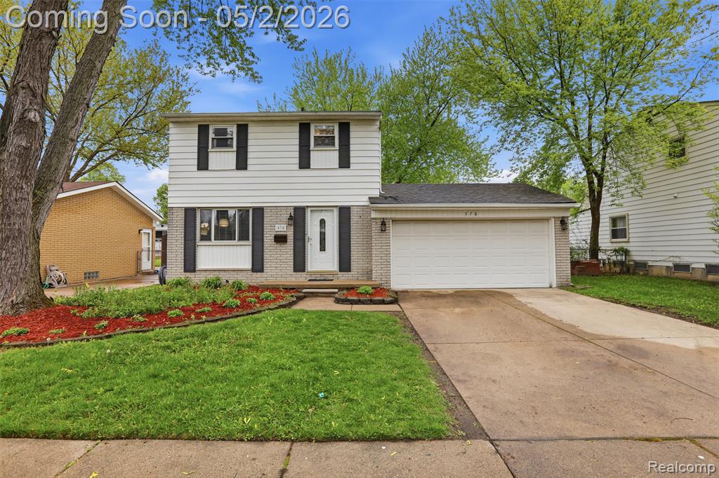 578 Worchester Street, Westland, MI 48186 — front exterior