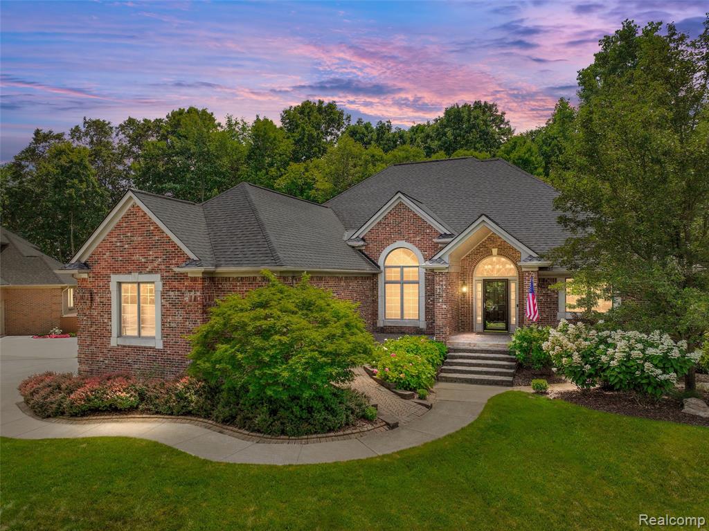 55975 Sequoia Court, Shelby Twp, MI 48316 — front exterior