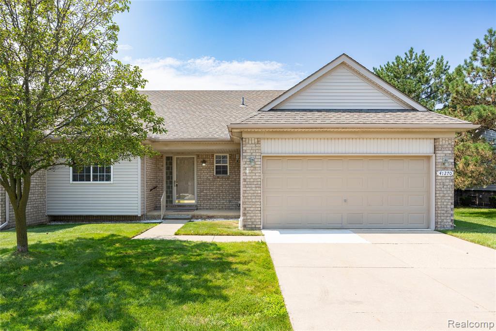 41270 Chancellor Court, Clinton Twp, MI 48038 — front exterior
