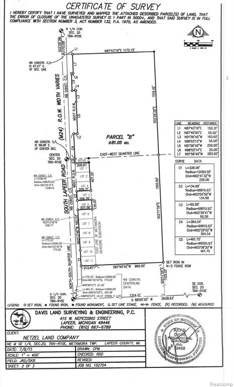 4711 S LAPEER Road, Metamora, MI 48455