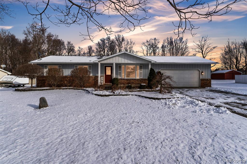 166 Crooked Limb Drive, Lapeer, MI 48446 — front exterior