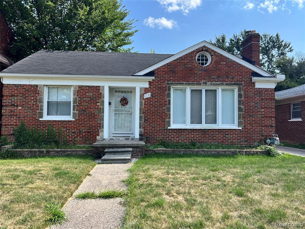 8750 E Outer Drive, Detroit, MI 48213 — front exterior