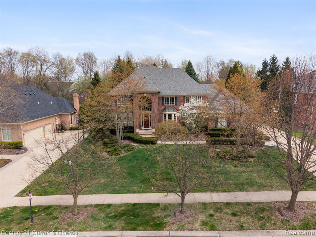 17784 Stonebrook Court, Northville, MI 48168 — front exterior