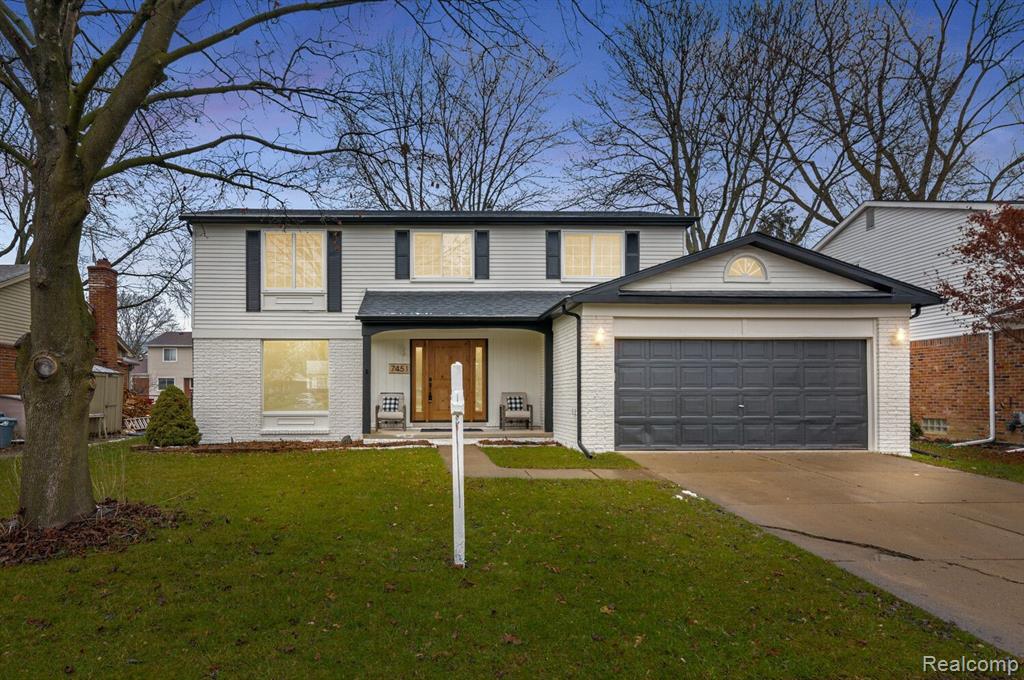 7451 ADMIRALTY Drive, Canton, MI 48187 — front exterior