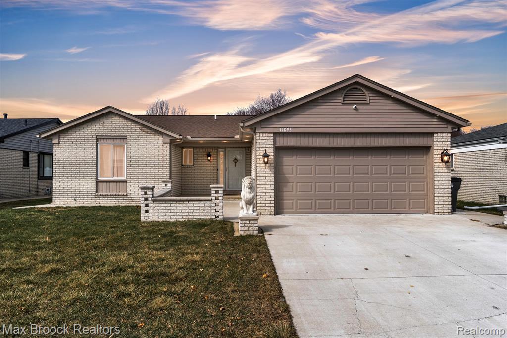 41893 Mary Kay Drive, Clinton Twp, MI 48038 — front exterior