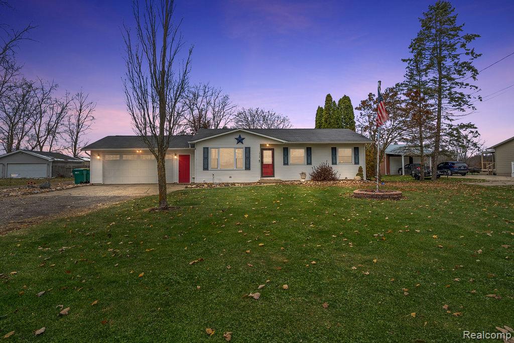 10156 Duffield Road, Gaines Vlg, MI 48436 — front exterior