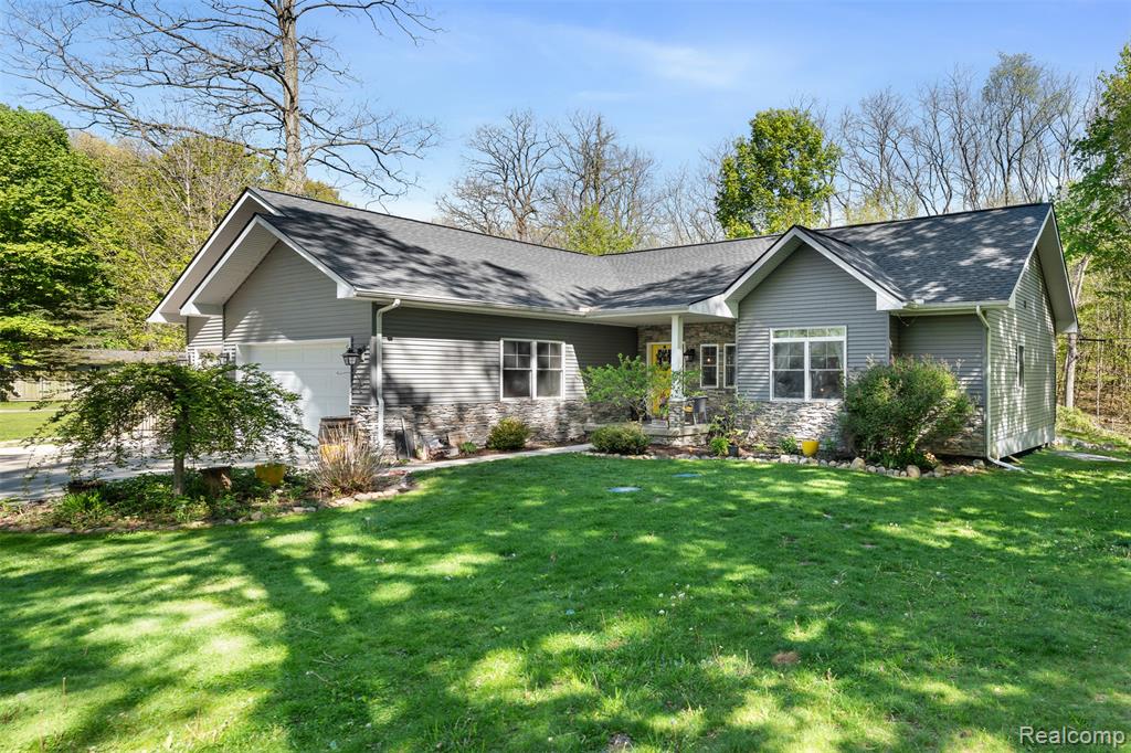 8306 Foster Road, Clarkston, MI — front exterior