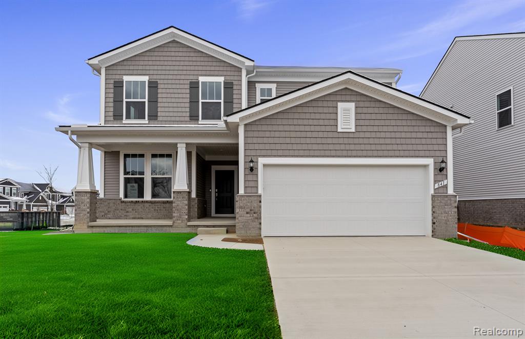 841 Risdon Trail South, Saline, MI 48176 — front exterior