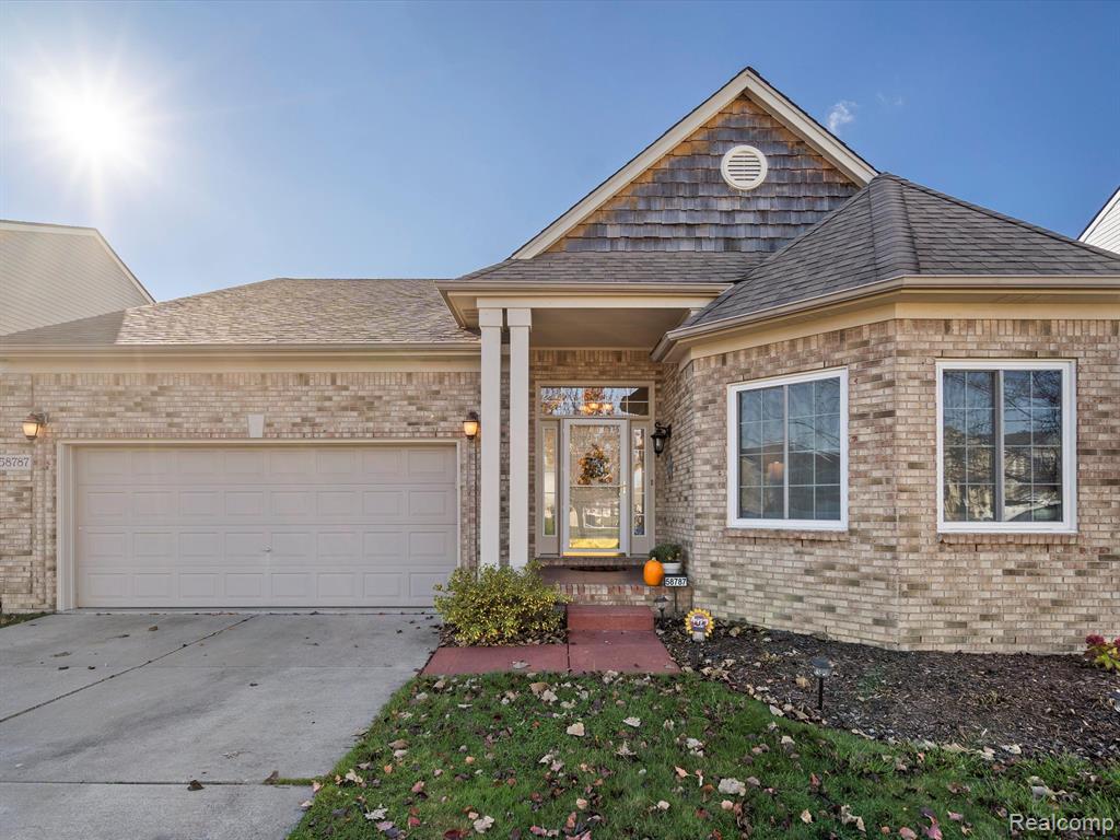 58787 VIRGINIA Circle, New Haven, MI 48048 — front exterior