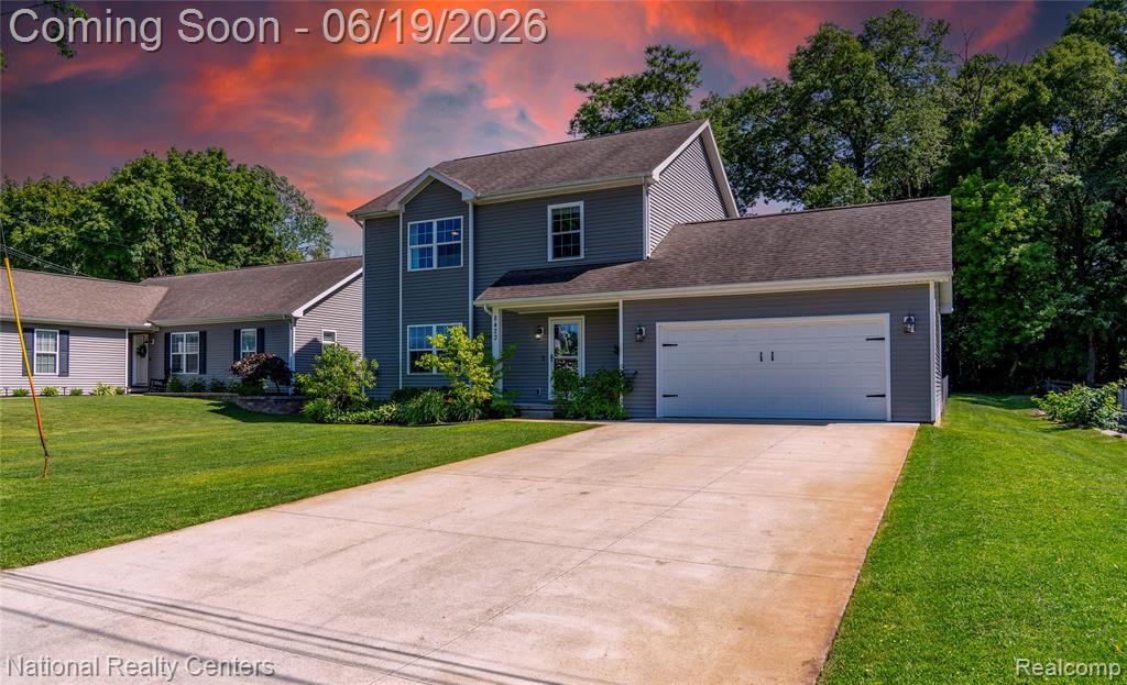 8423 Cascade Street, Commerce Twp, MI 48382 — front exterior