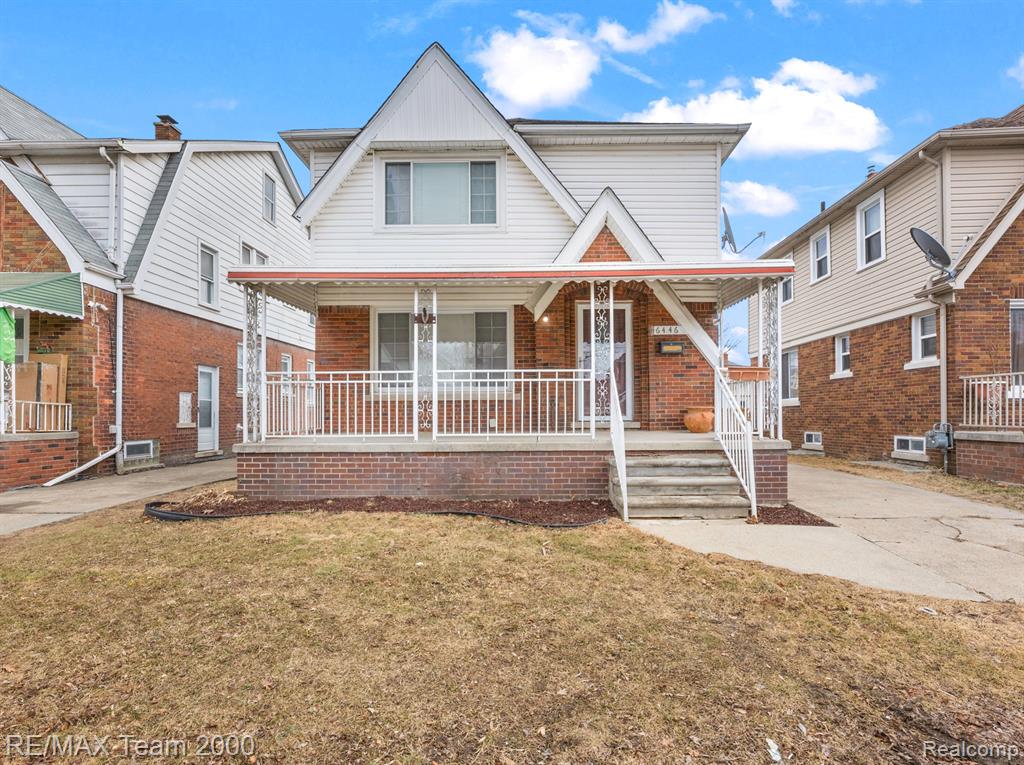 6446 CALHOUN Street, Dearborn, MI 48126 — front exterior