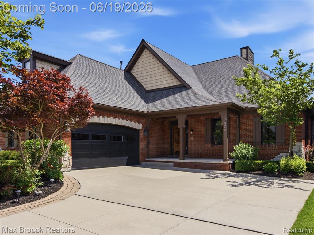 7822 Firestone Lane, 35, Washington, MI — front exterior