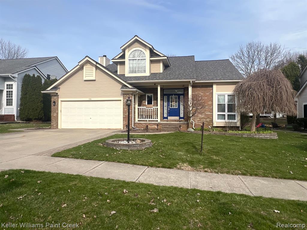 536 Thornehill Trail, Oxford, MI 48371 — front exterior