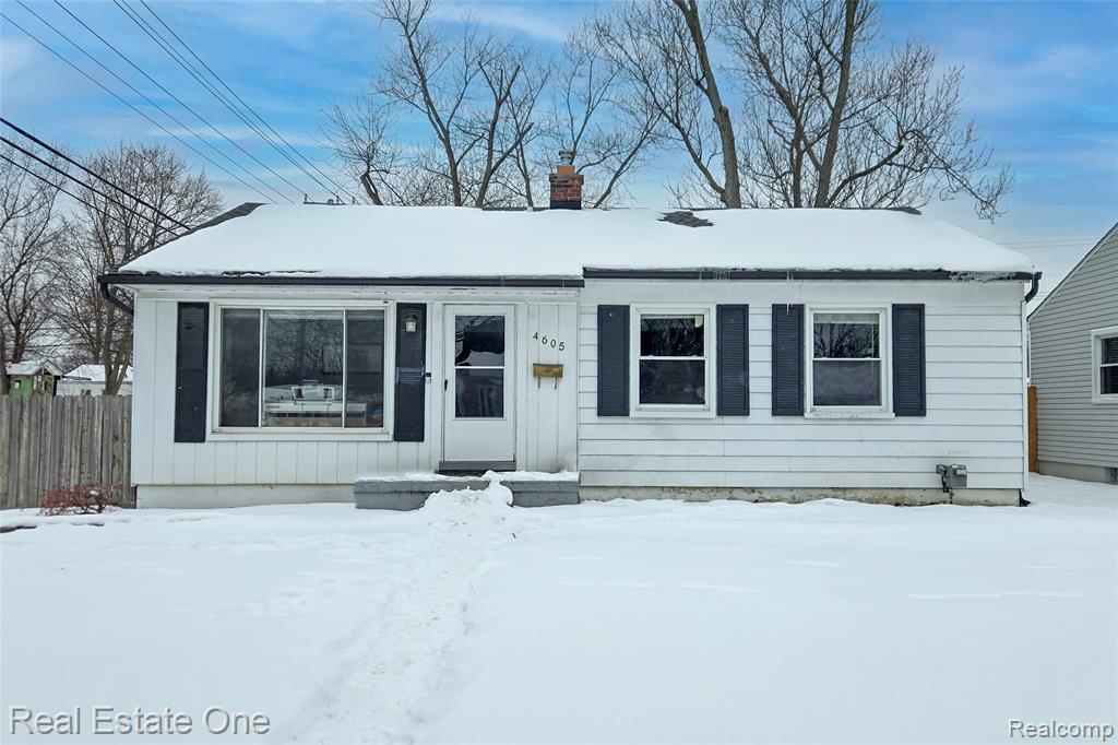 4605 Rosewold Avenue, Royal Oak, MI 48073 — front exterior
