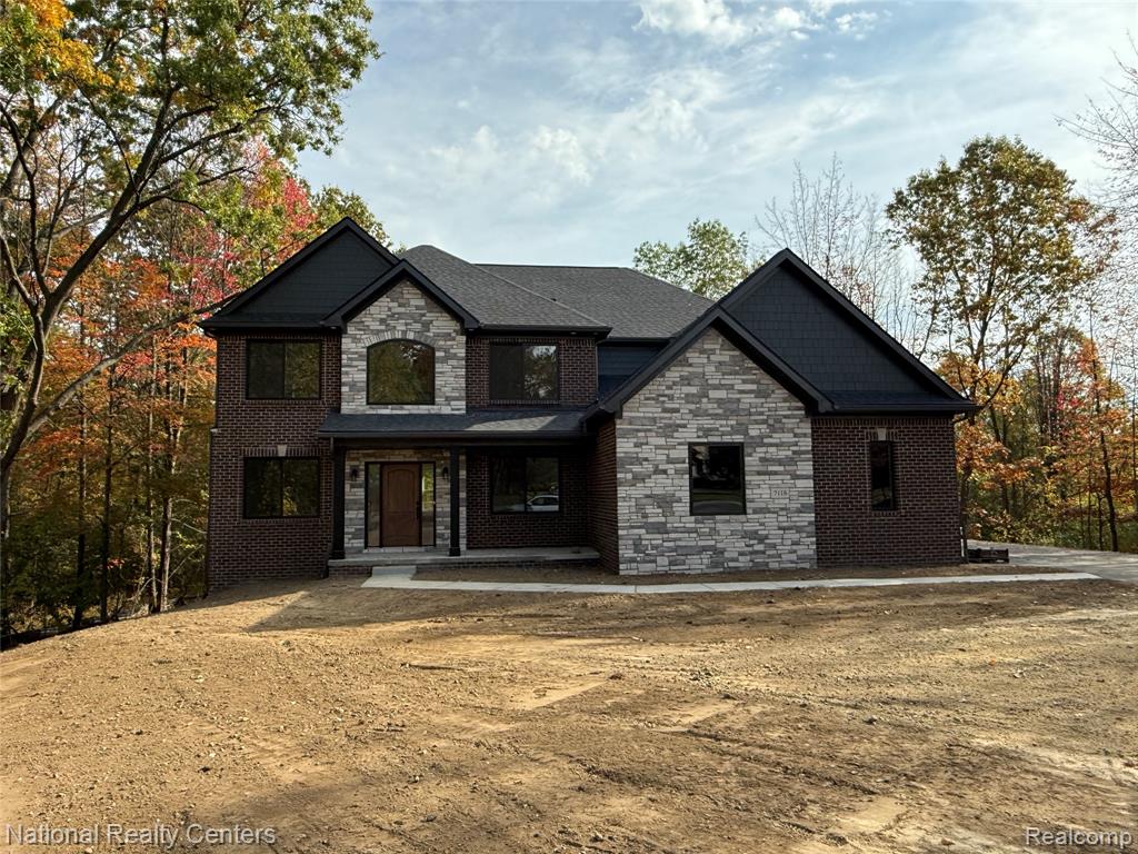 7118 Oak Ridge Court, Clarkston, MI 48348 — front exterior