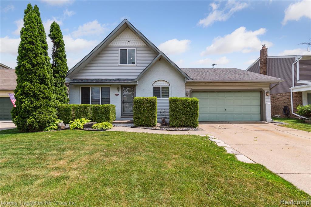 49212 Kimberly Ann Lane, Chesterfield, MI — front exterior