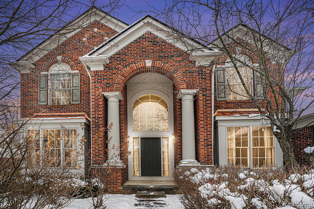 45247 OAK FOREST Drive, Northville, MI 48168 — front exterior