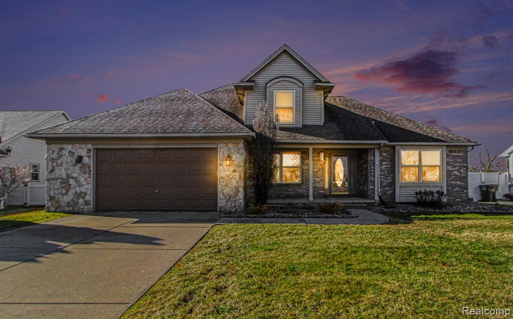 4322 Quail Ridge Lane, Newport, MI 48166 — front exterior