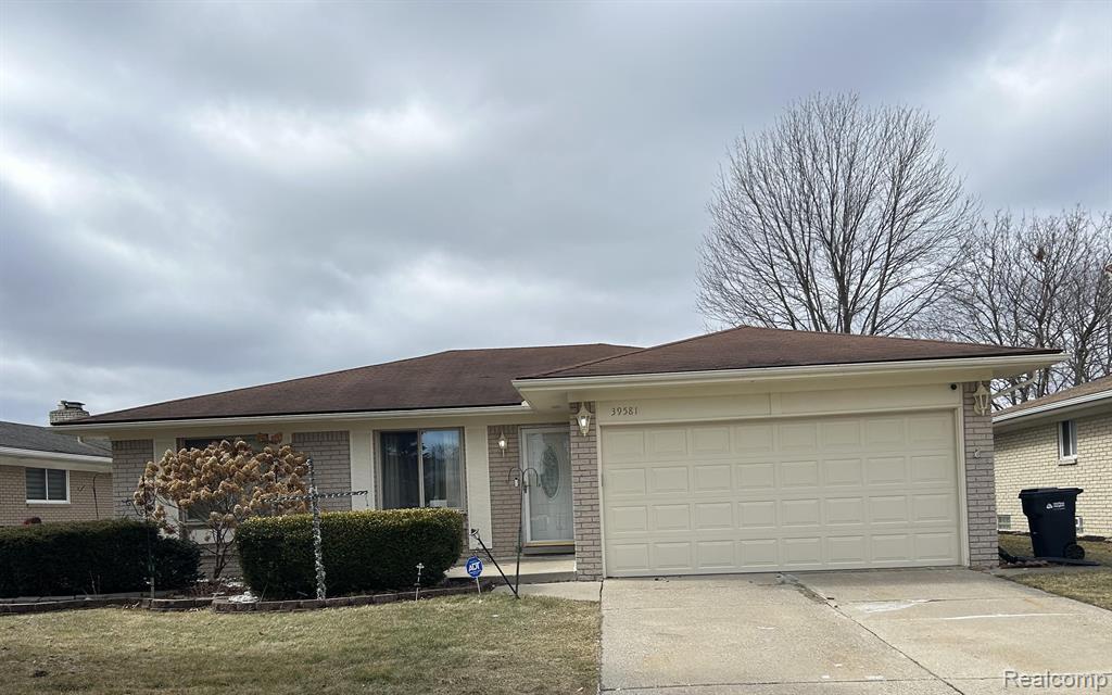 39581 Edgemont Drive, Sterling Heights, MI 48310 — front exterior