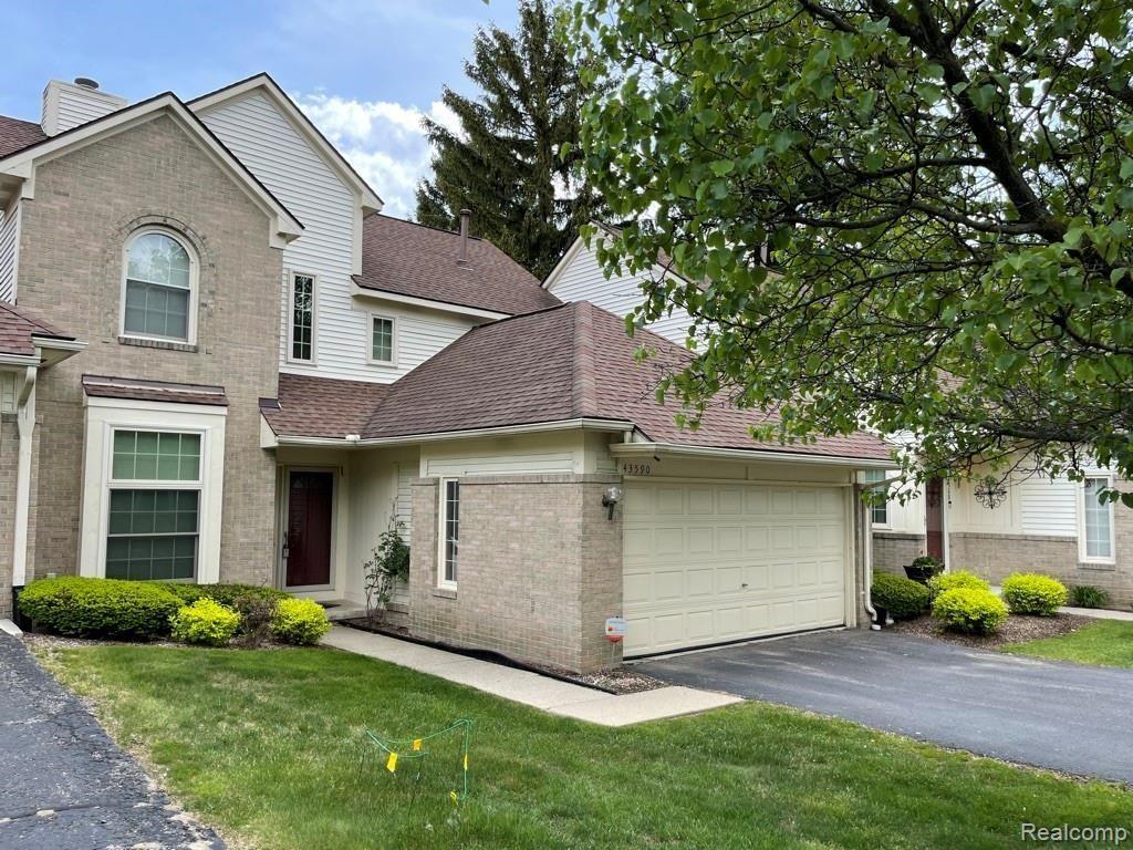 43590 WENDINGO Court, Novi, MI — front exterior