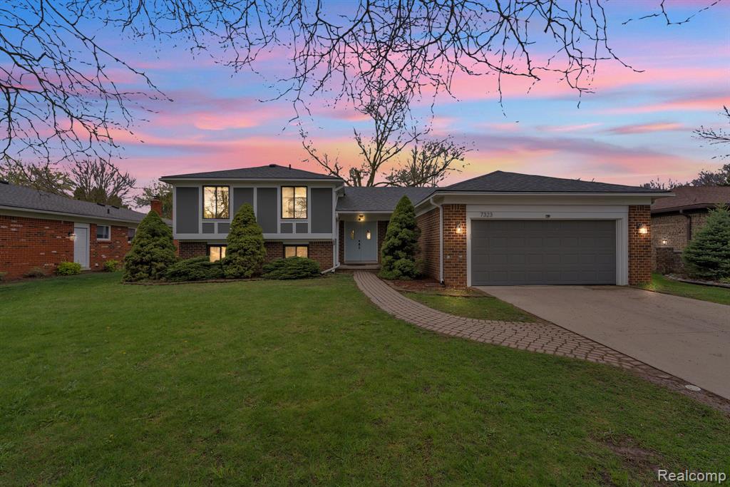 7323 Burgundy Street, Canton, MI 48187 — front exterior