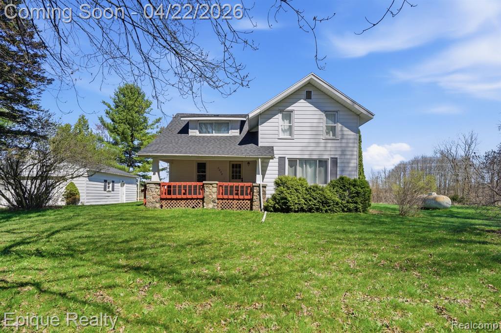 3272 Barnes Road, Millington, MI 48746 — front exterior