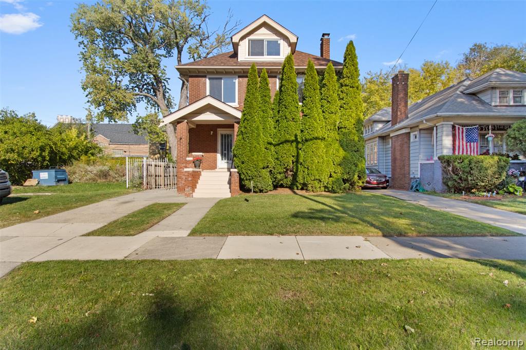 888 Marlborough Street, Detroit, MI 48215 — front exterior