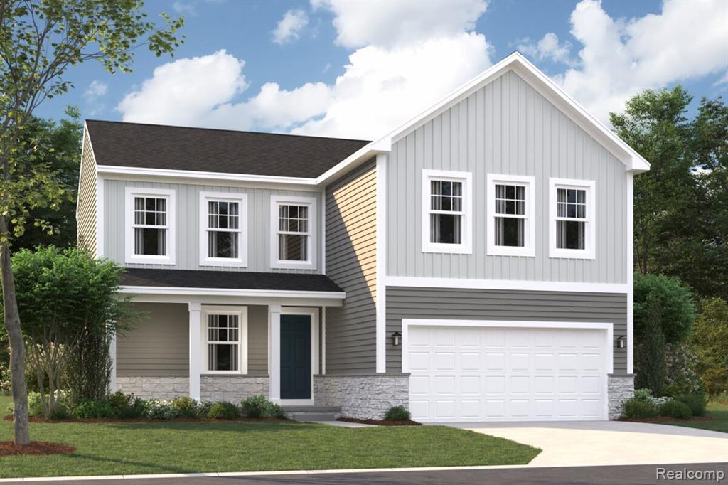4187 Cedar Lane, Grand Blanc, MI 48439 — front exterior