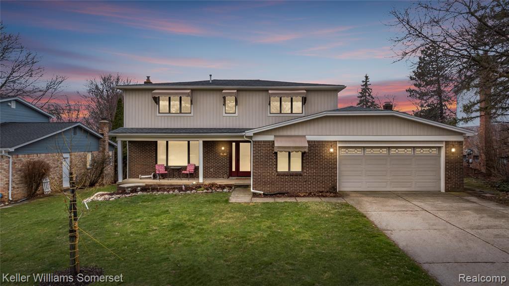 447 Antoinette Drive, Rochester Hills, MI 48309 — front exterior