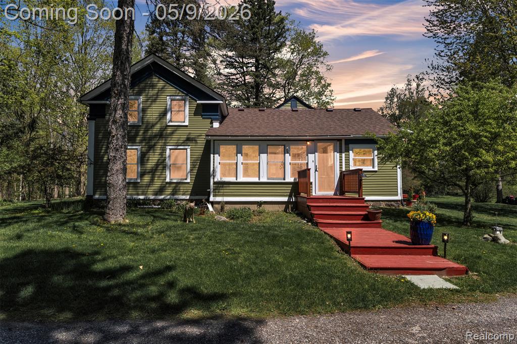 4481 Blood Road, Metamora, MI 48455 — front exterior