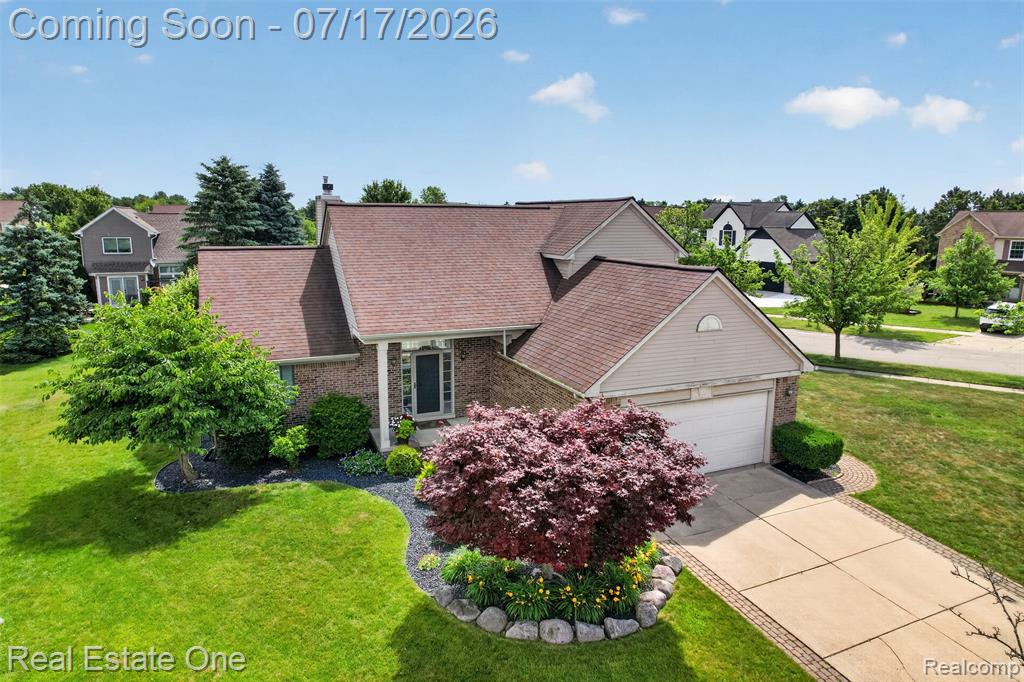 4165 Kristine Court, Canton, MI 48188 — front exterior