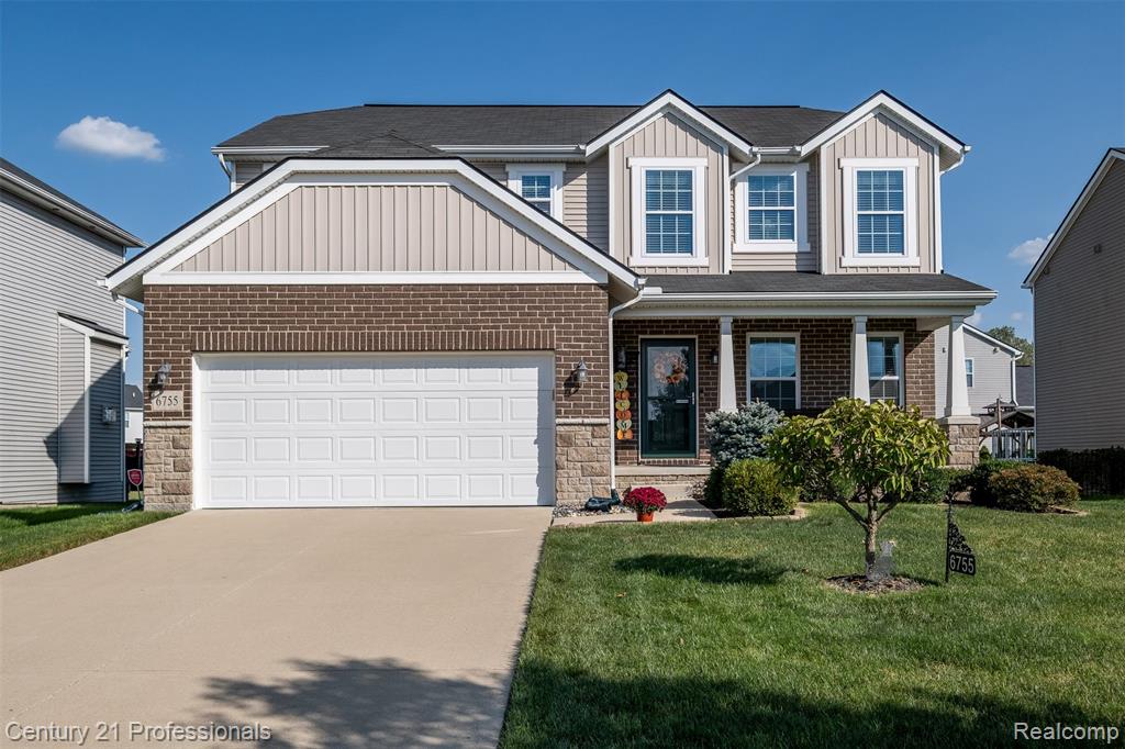 6755 Shula, Ypsilanti, MI 48197 — front exterior