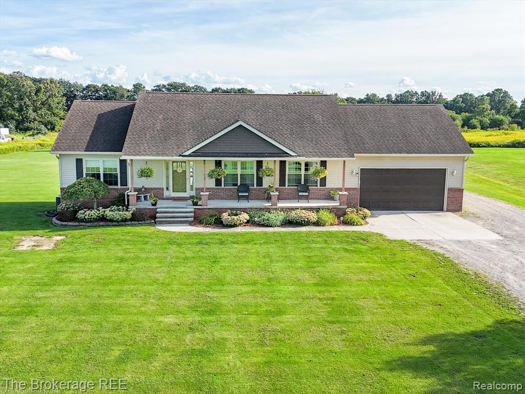 10795 Fisher Road, Yale, MI 48097 — front exterior