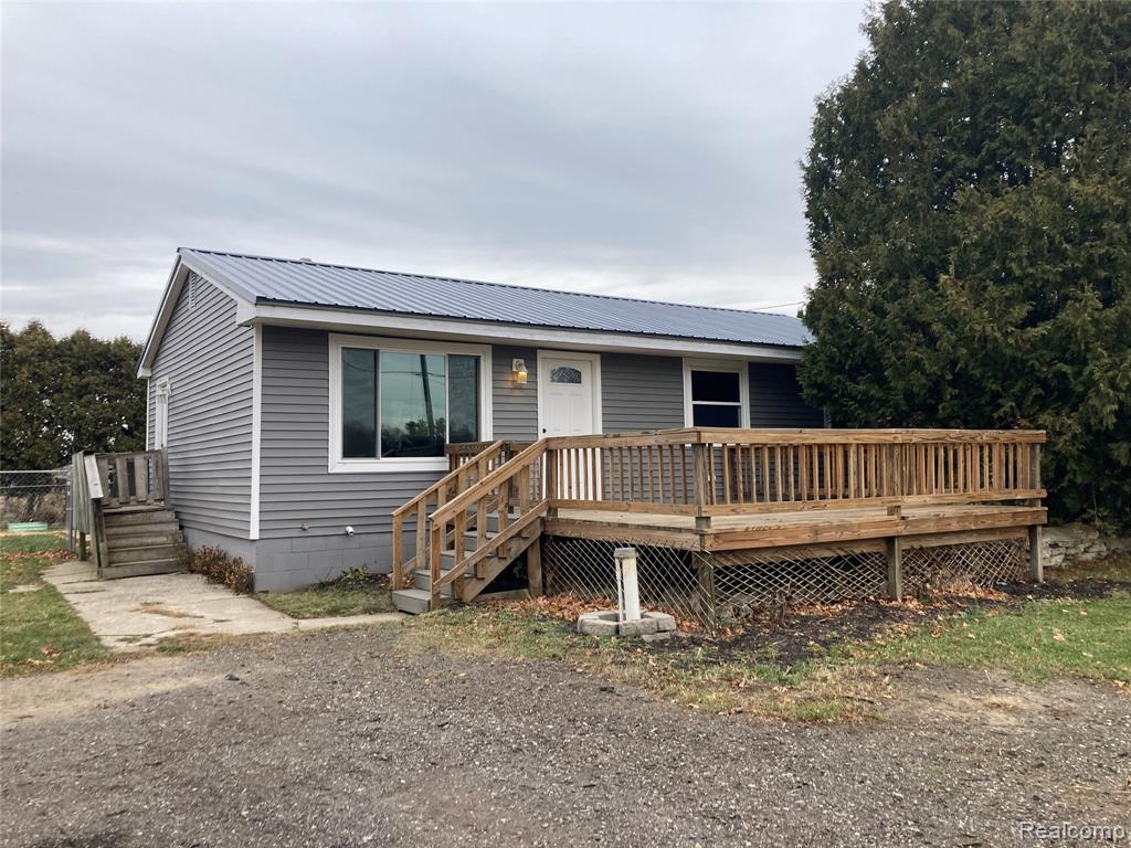3784 Lippincott Lippincott Road, Lapeer, MI 48446 — front exterior