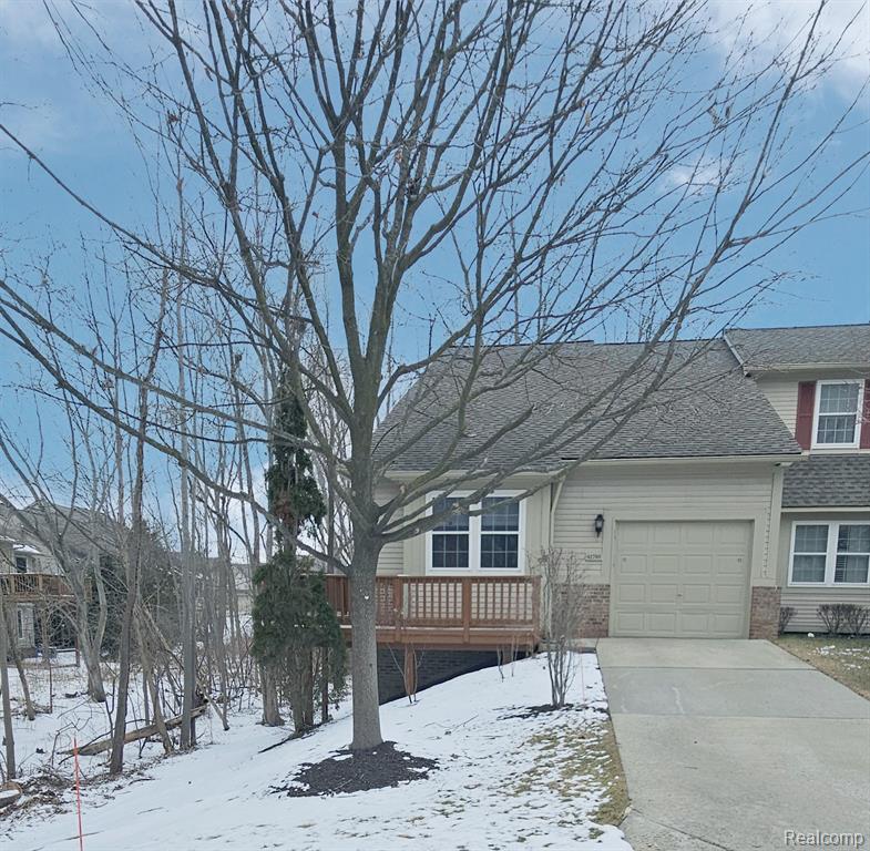 41780 WEBSTER, Novi, MI — front exterior