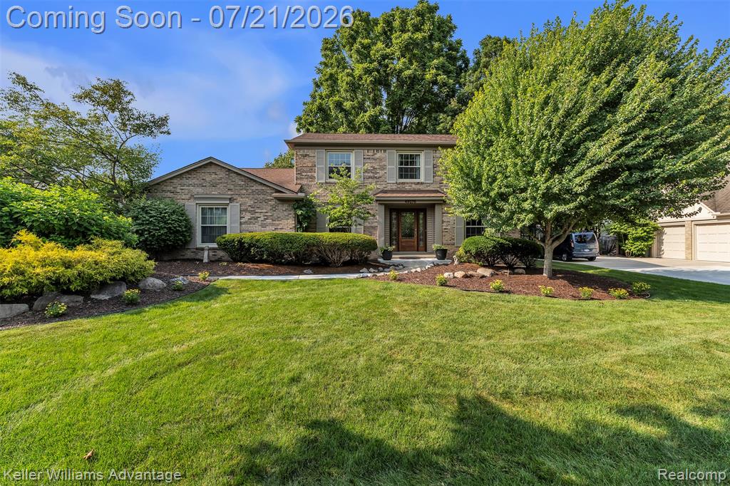 49276 Harvest Drive, Plymouth, MI 48170 — front exterior