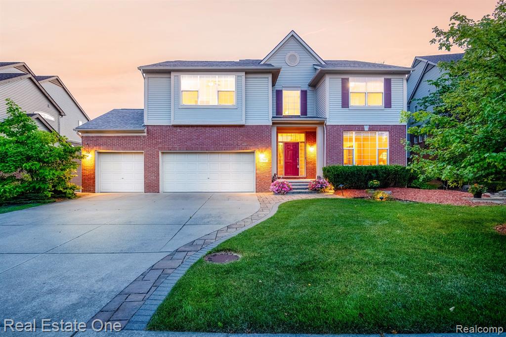 17017 BOULDER Drive, Northville, MI 48168 — front exterior