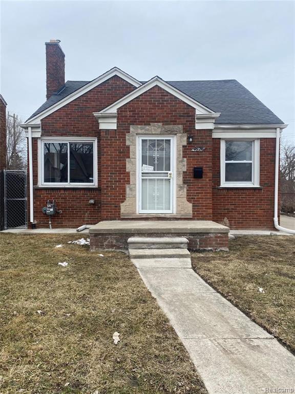 4826 NOTTINGHAM Road, Detroit, MI 48224 — front exterior