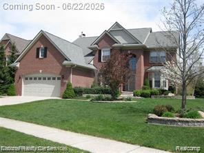 41119 Scarborough Lane, Novi, MI — front exterior