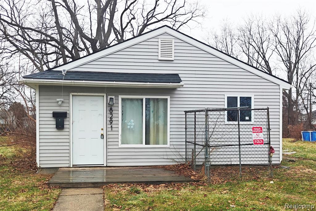 8291 Mettetal Street, Detroit, MI 48228 — front exterior