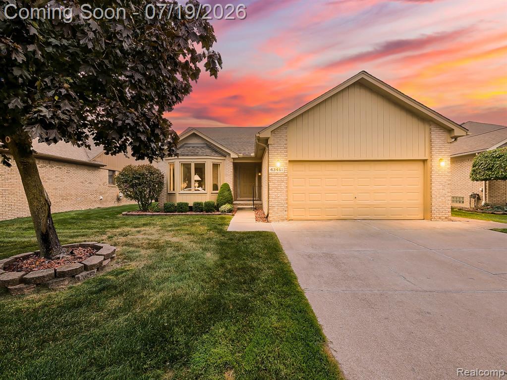 43461 Pointe Drive, Clinton Twp, MI 48038 — front exterior