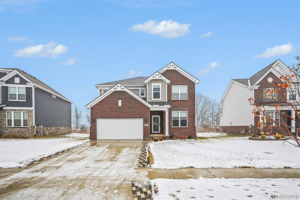 58574 Blackstone Way, South Lyon, MI 48178 — front exterior