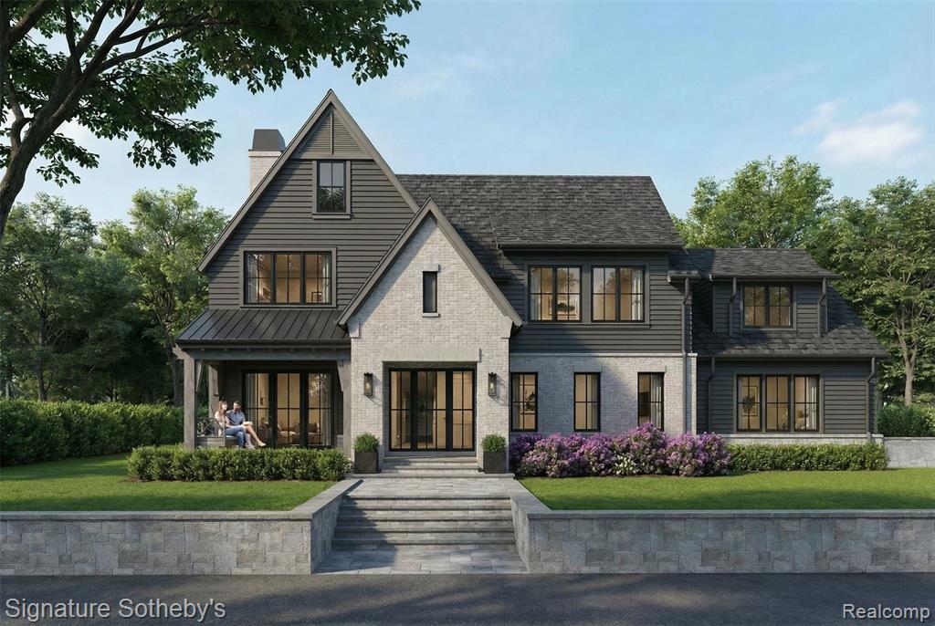 922 Eastover Drive, Bloomfield Hills, MI 48304 — front exterior