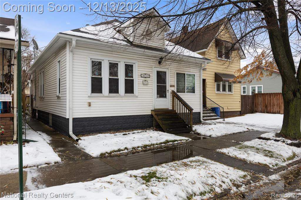 251 Richter Street, River Rouge, MI 48218 — front exterior