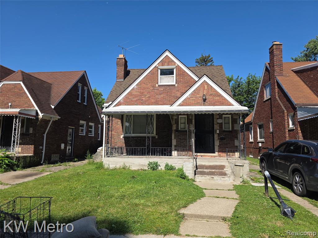 8595 CLOVERLAWN Street, Detroit, MI 48204 — front exterior